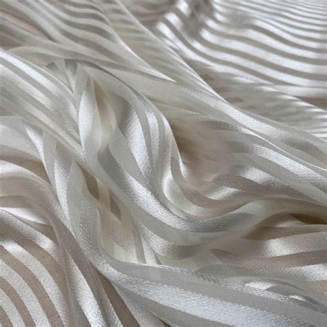 shinychifon stripped metallic fabric|Chiffon Fabric by the Yard .